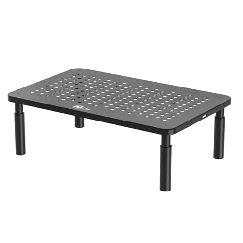 WALI WALI Computer Monitor Stand, 3 Height Adjustable (STT003)